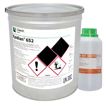 ŻYWICA EPOKSYDOWA EPIDIAN 652 + IDA 1,5KG