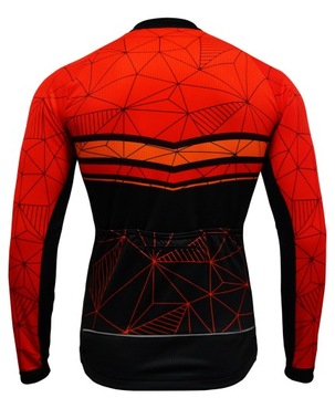 Размер утепленного велосипедного трикотажа RED - XS-VIKASPORT