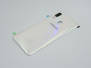 Оригинальная крышка аккумуляторного отсека для Samsung A40 A405, белая