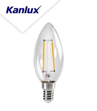 Żarówka FILAMENT LED Kanlux XLED C35E14 4,5W=40-NW