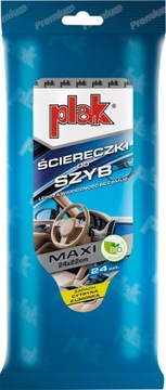 Ściereczki do szyb Plak Maxi cytryna z limonką