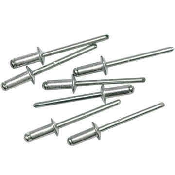 Nity aluminiowe 4,8X10,0mm 50SZT