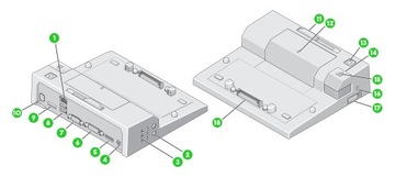 Док-станция Dell Simple E-Port II USB 3.0