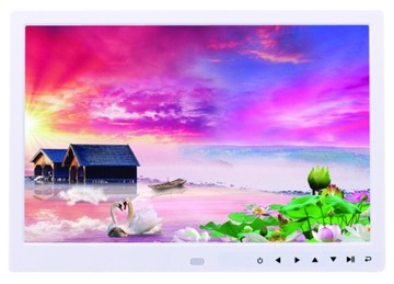 DIGITAL FRAME 12-дюймовый USB SD-пульт дистанционного управления часами, 1280x800 пикселей