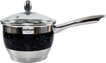 набор кастрюль, 12 штук, черный