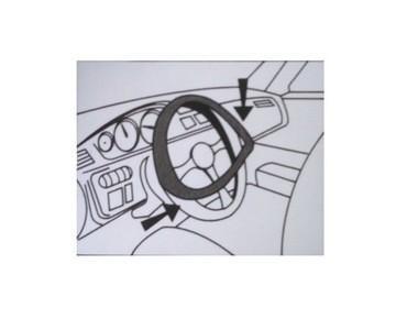 ЧЕХОЛ НА РУЛЬ, чехол 37-39 см, кожа