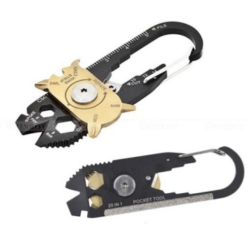 MULTITOOL 20 в 1 Брелок-карабин MULTITOOL CRABINER
