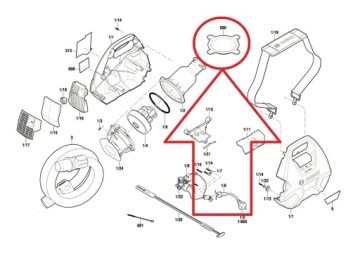 Фильтр BOSCH для PFS 5000 E PFS 3000-2 - ОРИГИНАЛ