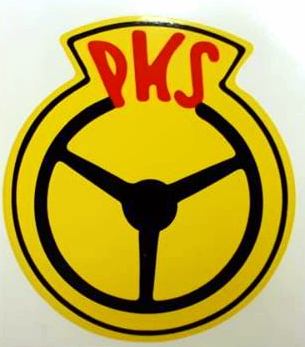 PKS - naklejka, wzór 2