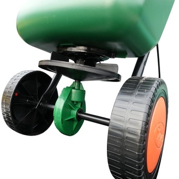 СУБСТРАЛЬНАЯ СЕЯЛКА НА КОЛЕСАХ ДЛЯ УДОБРЕНИЙ ПОСЕВА ТРАВ ПЕСКА 10Л ТВЕРДАЯ