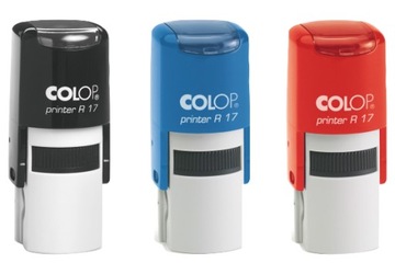 Pieczątka Colop R17 okrągła + gumka
