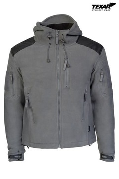 Polar militarny Husky Texar grey bluza szara L