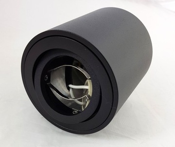 НАВЕРХНОСТНЫЙ светильник, подвижная GU10 LED TUBE, ЧЕРНЫЙ потолочный светильник