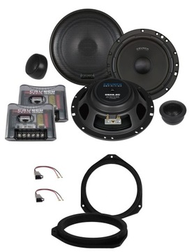 CRUNCH DSX6.2C GŁOŚNIKI OPEL ASTRA H CORSA D 100W RMS