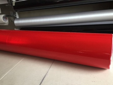 СВЕТООТРАЖАЮЩАЯ ФОЛЬГА СОТОВЫЕ знаки КРАСНЫЙ