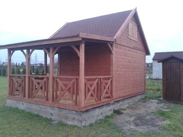 DOMEK DOM BEZ POZWOLENIA Z DREWNA ALTANA PRODUCENT