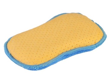 Gąbka dwustronna mikrofibra + ircha syntetyczna