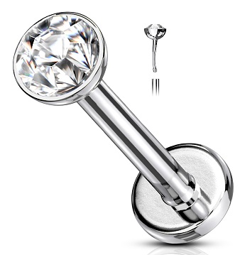 LABRET MONROE 0,8/8/1,5 mm DO CHRZĄSTKI TRAGUSA