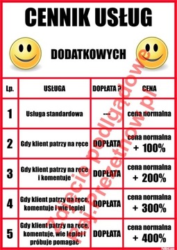 СУПЕР ВЕСЕЛОЕ ПОКЛОНЕНИЕ ПРЕЙСКУРАНТ - УСЛУГИ - ХИТ (p