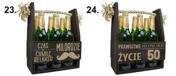 КОРОБКА ДЛЯ ПИВА С ГРАВИРОВКОЙ ПОДАРОК ​​НА ДЕНЬ РОЖДЕНИЯ