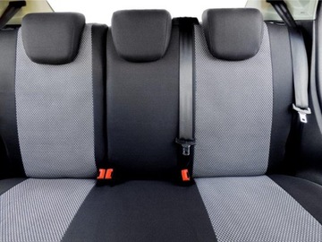 Чехлы на сиденья Fiat Panda II 2003-2012 гг. по индивидуальному заказу.