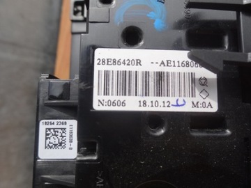 DACIA DUSTER II 2018 PANEL PŘEPÍNAČ SPÍNAČ EU