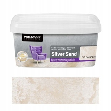 FARBA DEKORACYJNA SILVER SAND 1LBAZA S0
