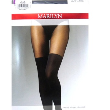 Marilyn Zazu Classic 60 R1/2 rajstopy jak pończoch