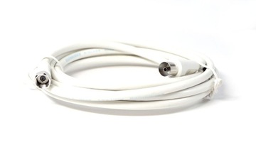 Kabel antenowy Coax RTV 1x F wt. - 1x RF gn. 3m.