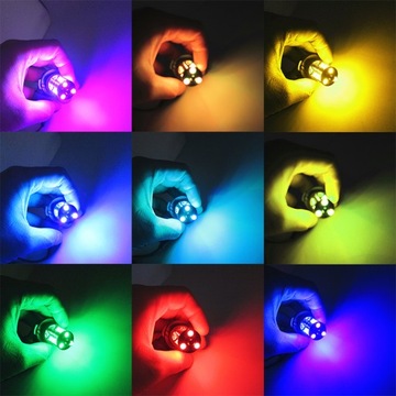 СВЕТОДИОДНЫЕ ЛАМПЫ RGB H1 H3 H4 H7 H8 H11 HB3 HB4 + ПУЛЬТ ДИСТАНЦИОННОГО УПРАВЛЕНИЯ