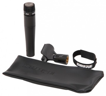 Shure SM57LCE Mikrofon instrumentalny ETUI+UCHWYT!