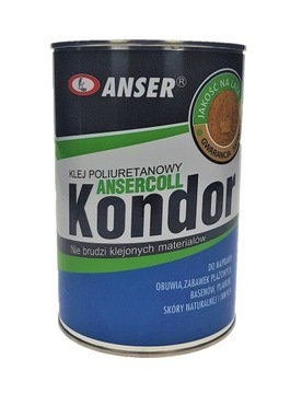 Klej poliuretanowy KONDOR 1L guma,skóra,PCV,Metal