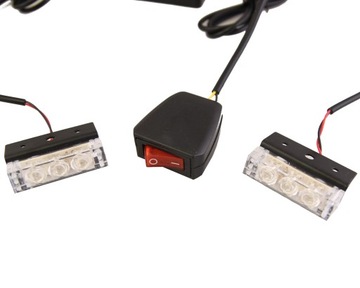 Стробоскопы стробоскоп помощи на дороге Петух 4х3 LED