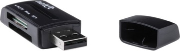 NATEC MINI ANT 3 ЧЕРНЫЙ SDHC, MMC, M2, MICROSD