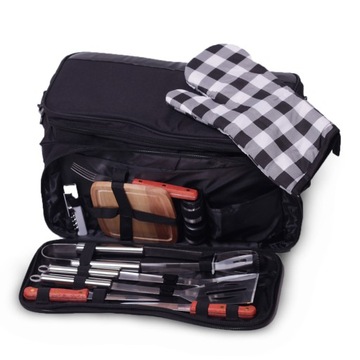 TORBA TERMICZNA PIKNIKOWA + ZESTAW DO GRILLA