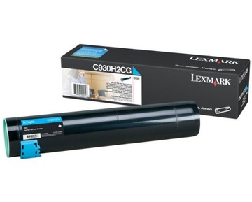 LEXMARK toner C930H2CG Cyan (Niebieski) 24k C935