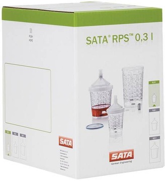 Kubek Zbiornik SATA RPS 0,3 200µm 40szt karton ORG