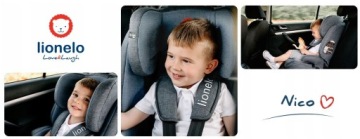 АВТОКРЕСЛО LIONELO NICO 9 - 36 кг БЕСПЛАТНО