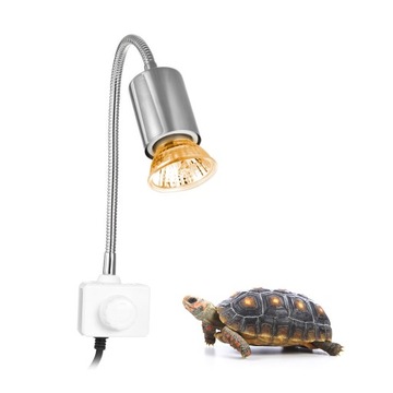 Decdeal Lampa dla Akwarium Żółwi Gadów UVB GRAPE