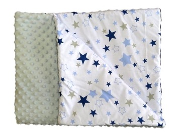 KOCYK 75x100 MINKY+bawełna wiosna lato
