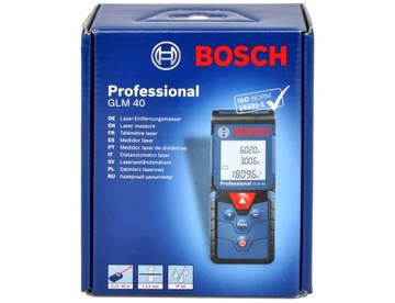 Лазерный дальномер GLM 40 BOSCH с подсветкой