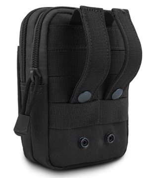 СУМКА НА БЕДРА МИЛИТАРИ, ЧЕРНАЯ ТАКТИЧЕСКАЯ