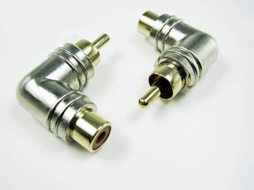 adapter kątowy RCA przejściówka kątowa VITALCO