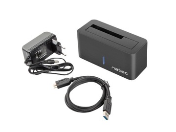 Stacja dokująca na dysk HDD SATA 2,5' i 3,5' USB 3