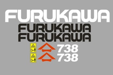 Naklejki oklejenie FURUKAWA 738