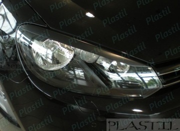 VW GOLF 6 VI брови АБС пластик ПЛАСТИЛЬНЫЕ накладки