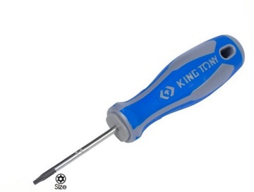 Wkrętak śrubokręt TORX Z OTWOREM T15 75 KING TONY