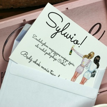 GIFTBOX DLA ŚWIADKOWEJ PROŚBA O ŚWIADKOWANIE ŚLUB