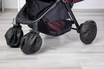 Чехлы на колеса для колясок (КОМПЛЕКТ=4шт)