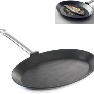 Patelnia Owalna Do Ryb Profi Line Hendi 629604